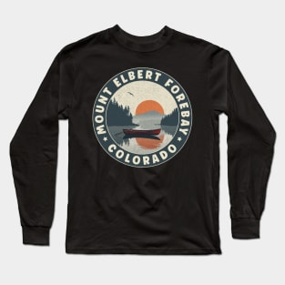 Mount Elbert Forebay Colorado Sunset Long Sleeve T-Shirt